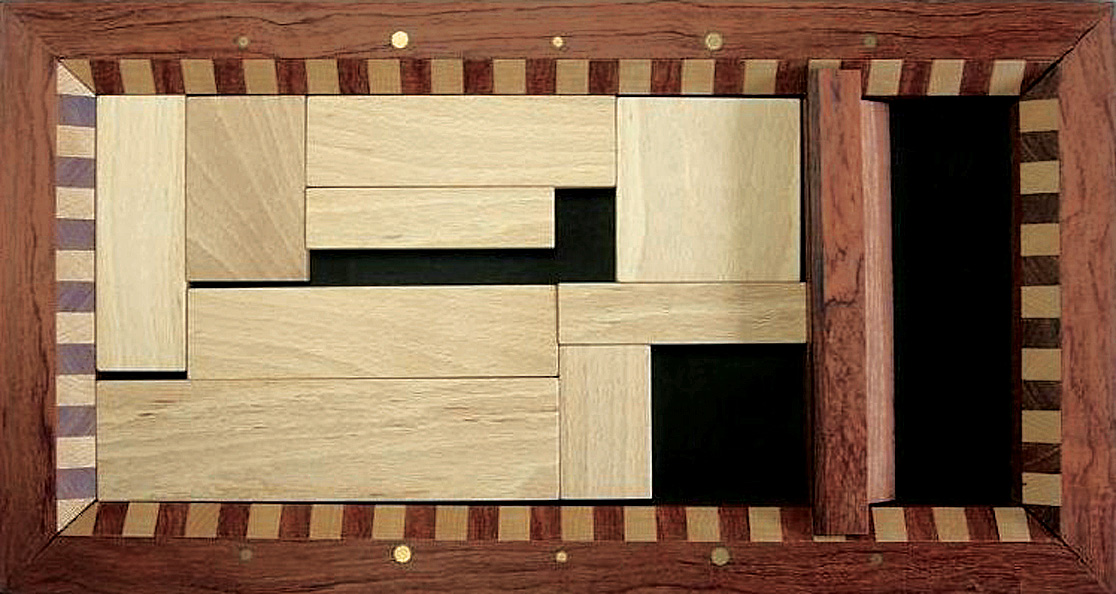 Figure : Wooden packing puzzle Figure : Wooden packing puzzle